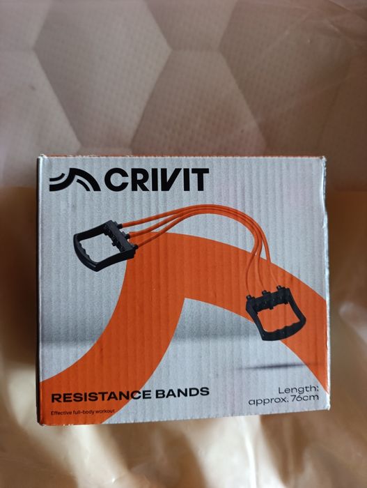 Ластици за тренировки CRIVIT с дръжки