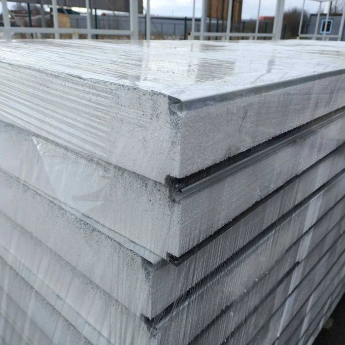 Кровельные сэндвич панели пенопласт, Стеновые сэндвич панели пенопласт