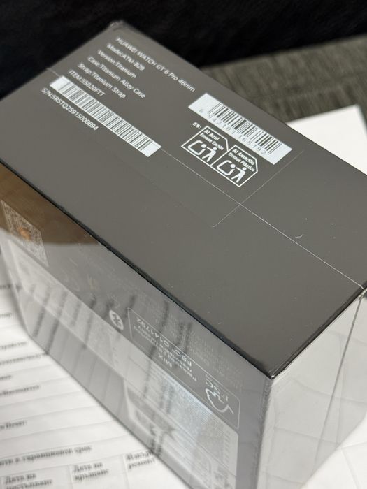 ЗАПЕЧАТАН 46mm Huawei Watch GT 6 Pro Гаранция A1 2027 Titanium gt6