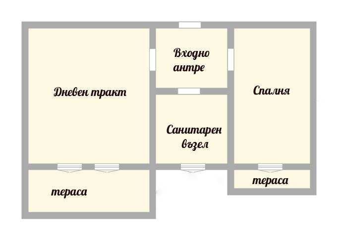 2-стаен апартамент пред АКТ 14, Боровец, 67 кв.м.