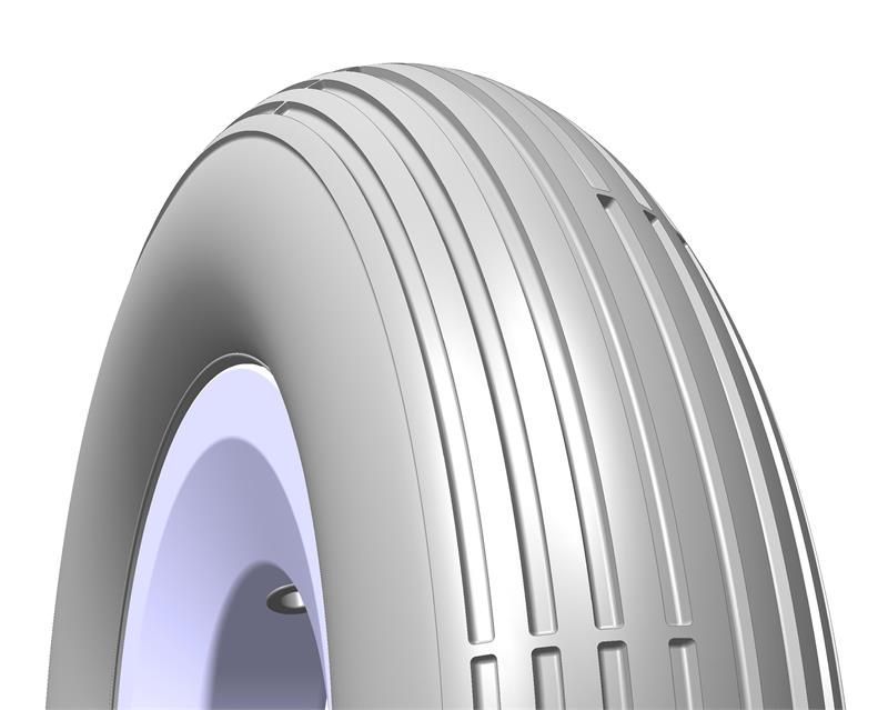 Външни и вътрешни гуми за Инвалидна количка, Wheelchair, Сиви, Черни