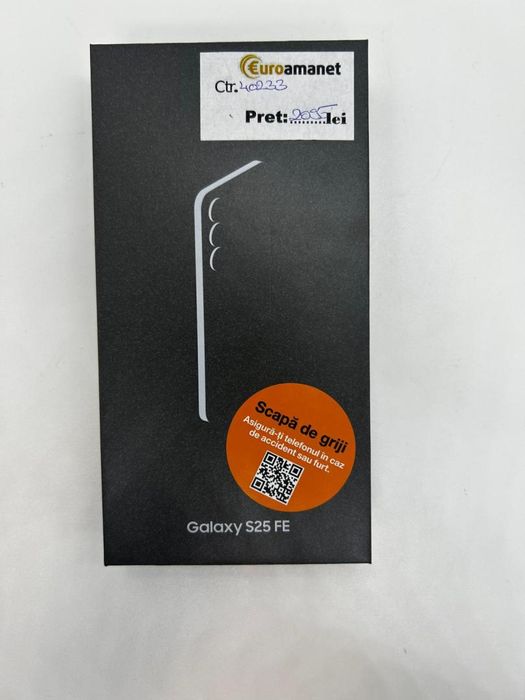 Telefon Samsung Galaxy S25 FE, Dual SIM, 8GB RAM, 128GB nou -D-