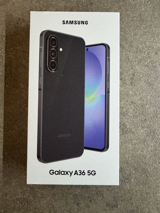 Samsung A36 5G 256GB BLACK ГАРАНЦИЯ