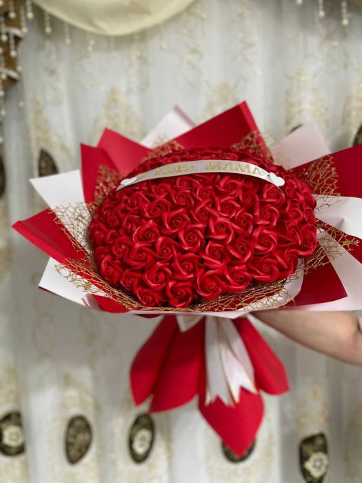 Buchete trandafiri din sapun