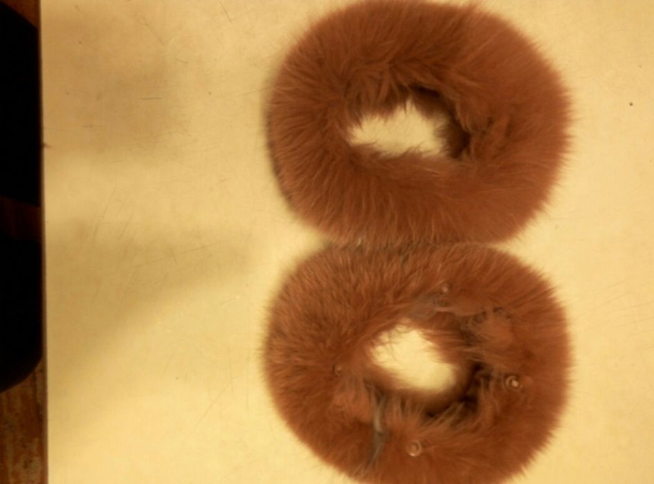 Манжеты меховые.песцовые.