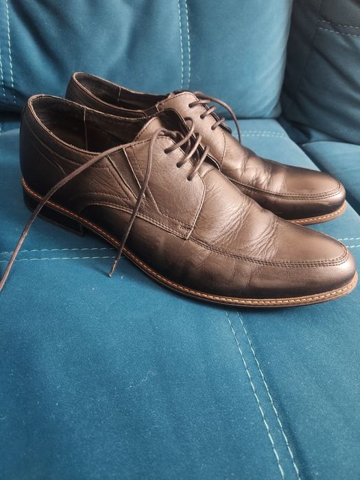 Елегонтни мъжки обувки от естествена кожа