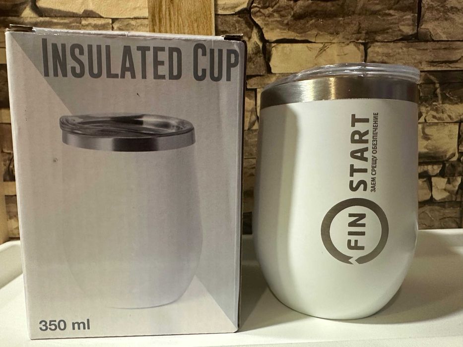 НОВО! Термочаша - двустенна, 350 мл