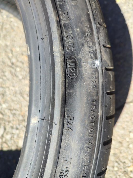 255/40/21" 4бр Pirelli p zero ,dot1020