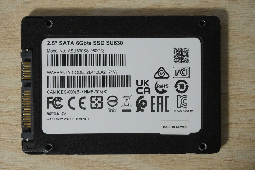 1TB 2.5" SSD SATA Adata SU630 - 960GB / вкл. ДДС