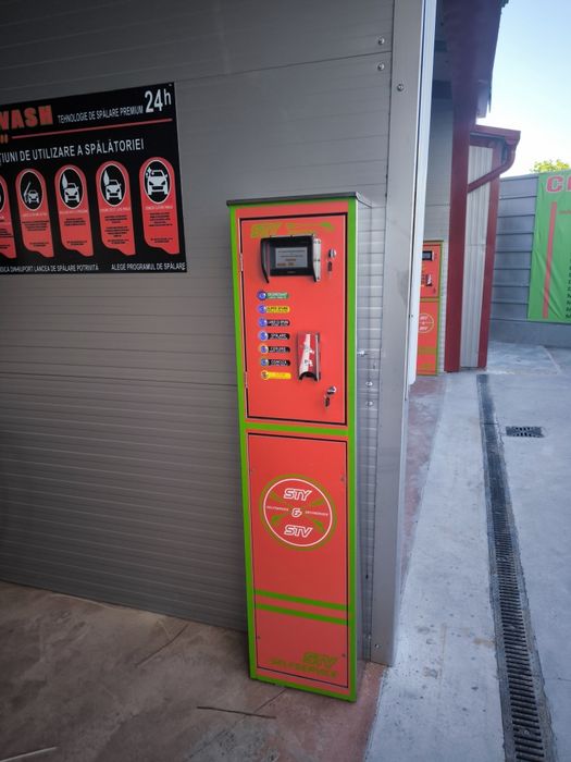 Automatizare self service , aspirator ,parfum , dispenser jetoane