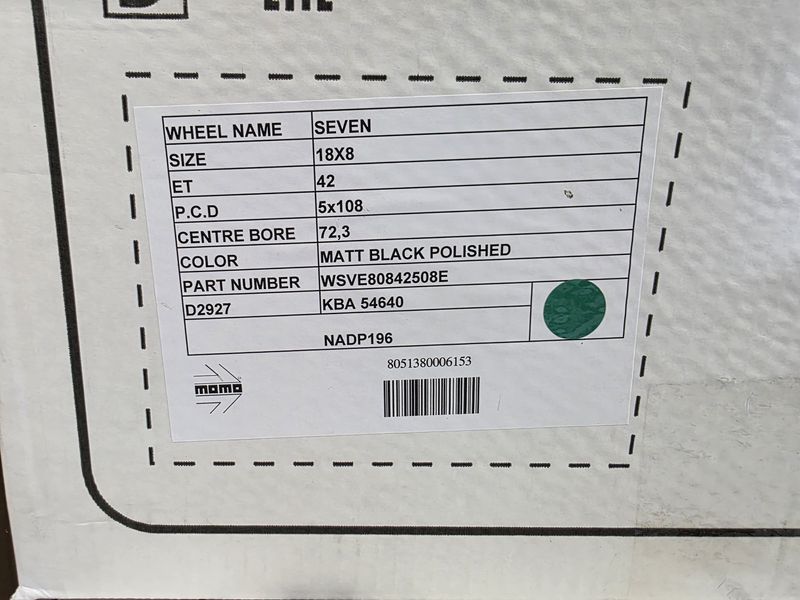 18цола 5х108 Ford Peugeot Volvo 5x108