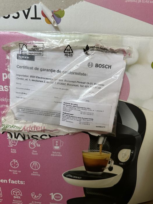 Vand aparat de cafea cu capsule