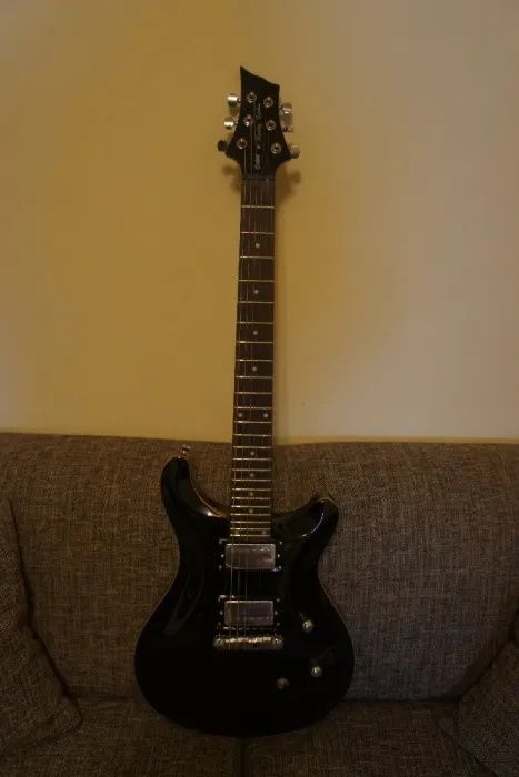 Chitara electrica Harley Benton CST-24 BK