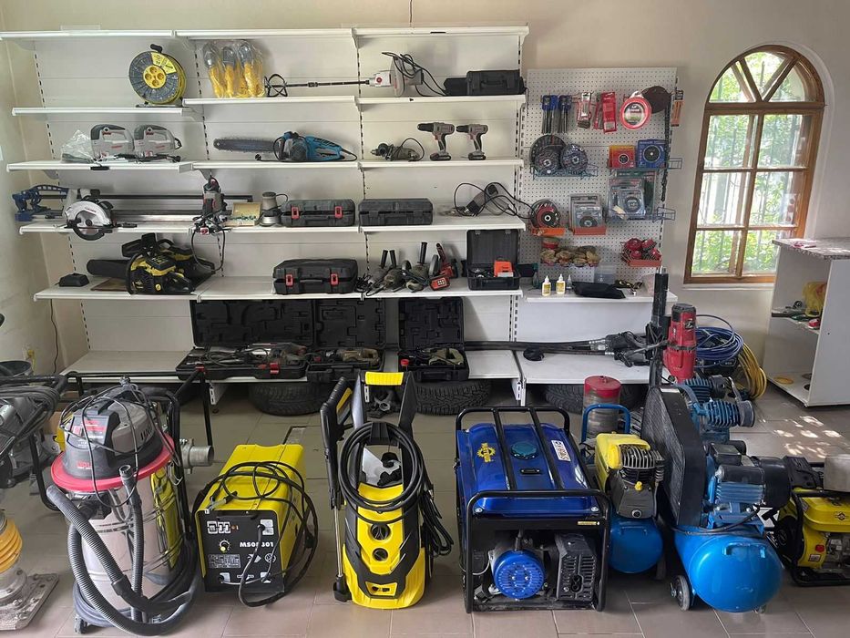 Аренда прокат мойка высокого давления, стремянка, мотобур, сварка и др ...