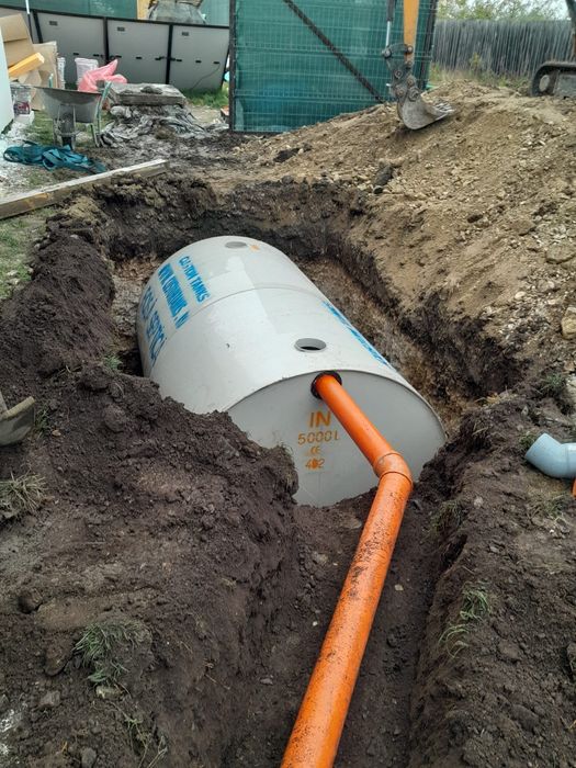 Fosa septica cu montaj