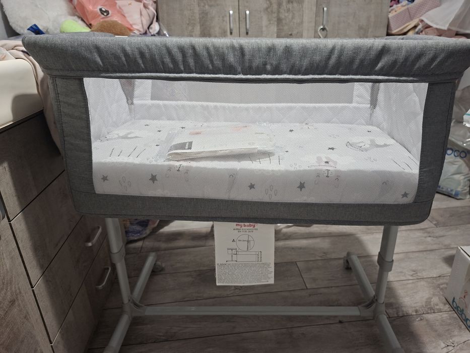 Бебешка кошара с матрак и протектор