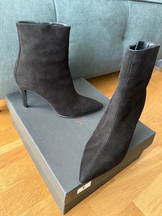 Botine piele intoarsa Musette A253 mărimea 36