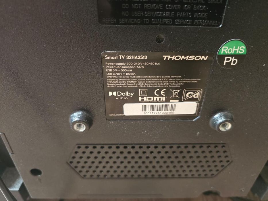 Televizor Thomson 32HA2S13 TV HD Android de 32 inchi, 80 cm -P-