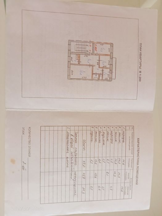 Продается 4 комнатная квартира