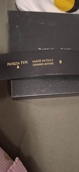 Черен колан Patrizia Pepe