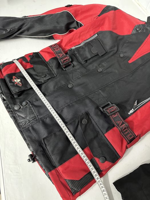 Geaca moto Akito marimea L cu protectii si mesada