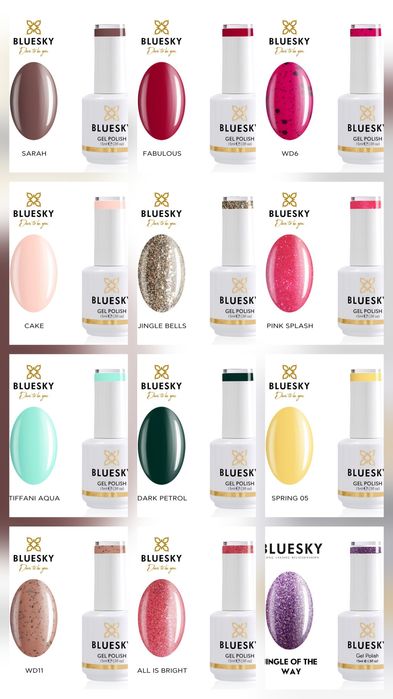 Нови гел лакове BLUESKY