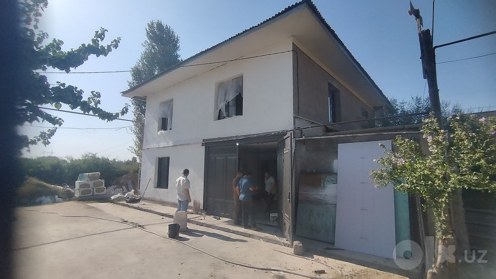 Кибрай Бирлик махаласи 1,3 сотик 5 хона икки этаж паткулич уй