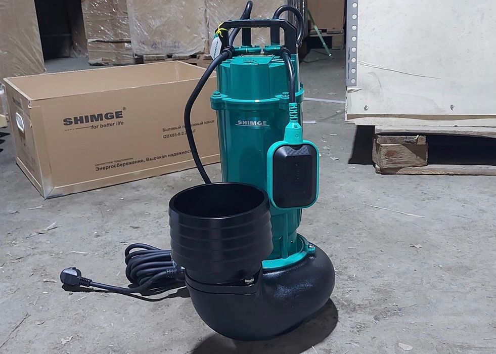Погружной дренажный глубинный насос SHIMGE QDX65-8 pogrujnoy 2.2 кВт