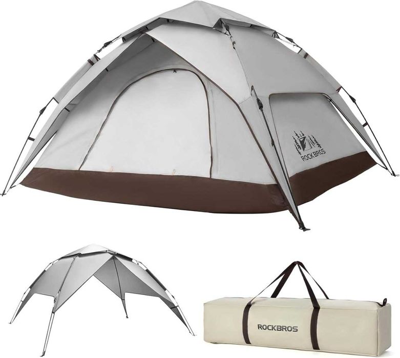 Скидка 27%  RockBros водонепроницаемая кемпинговая палатка