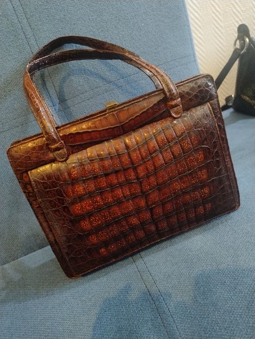 Кожена Чанта от крокодил