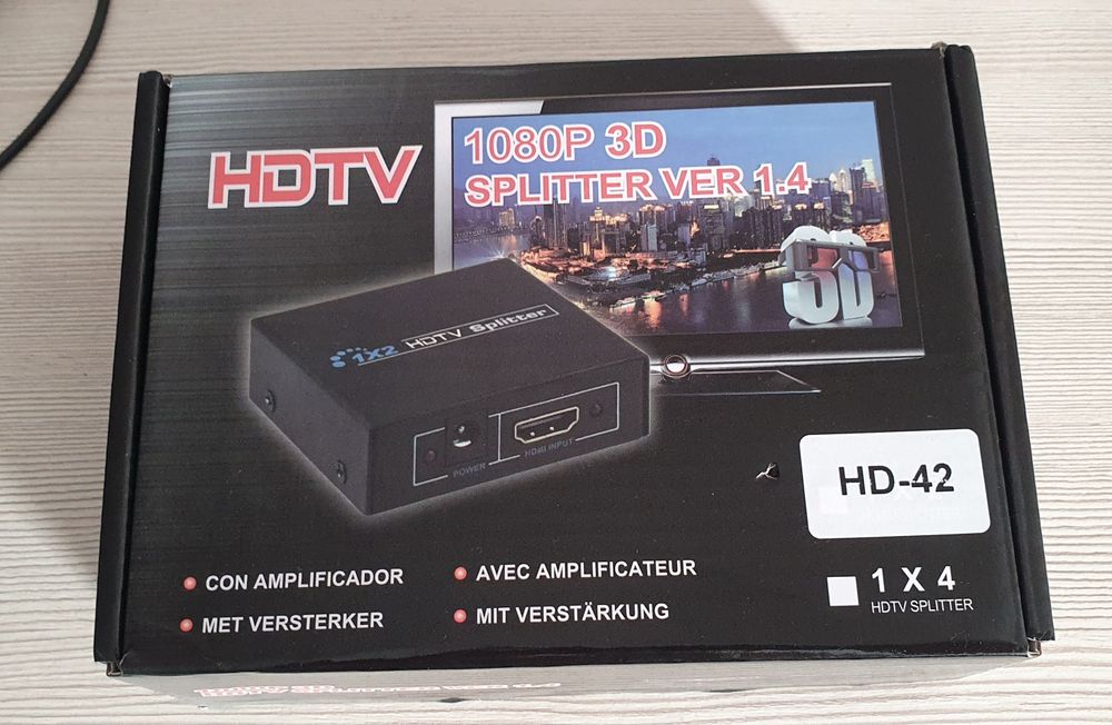 Сплиттер hdmi 4в1.