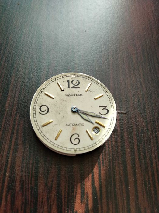 механизъм за часовник Cartier автомат