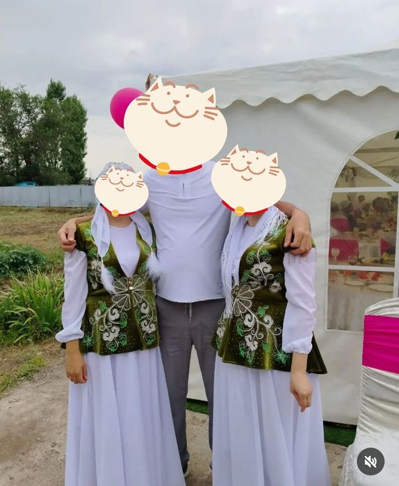 Сдам в аренду  национальный костюм келін куйлек