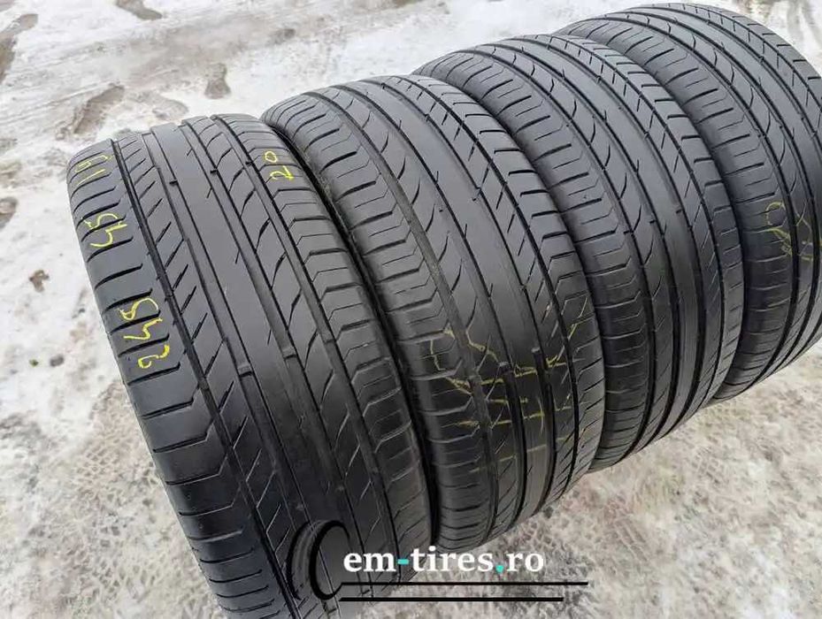 SET 4 Anvelope Vara 245/45 R19 CONTINENTAL ContiSportContact 5 98W