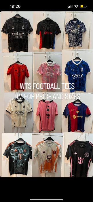 tricouri de fotbal marimi s,m