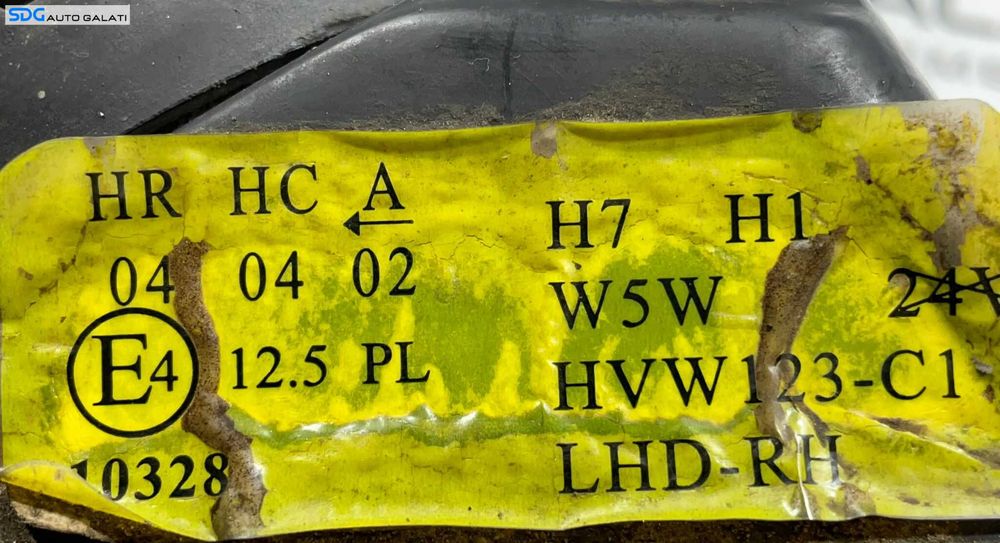 Far Dreapta EUROPA FARA Xenon Volkswagen Passat B5 1997 - 2001 [L3948]