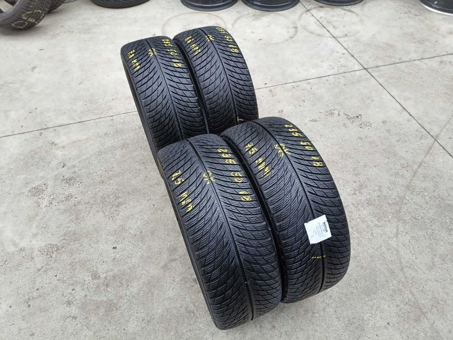 Set 4 anvelope de iarna 235 50 18 michelin pilot alpin 5 profil 7,8 mm