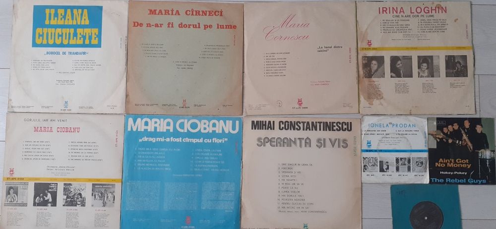 Discuri  vinil 20-25 lei/buc