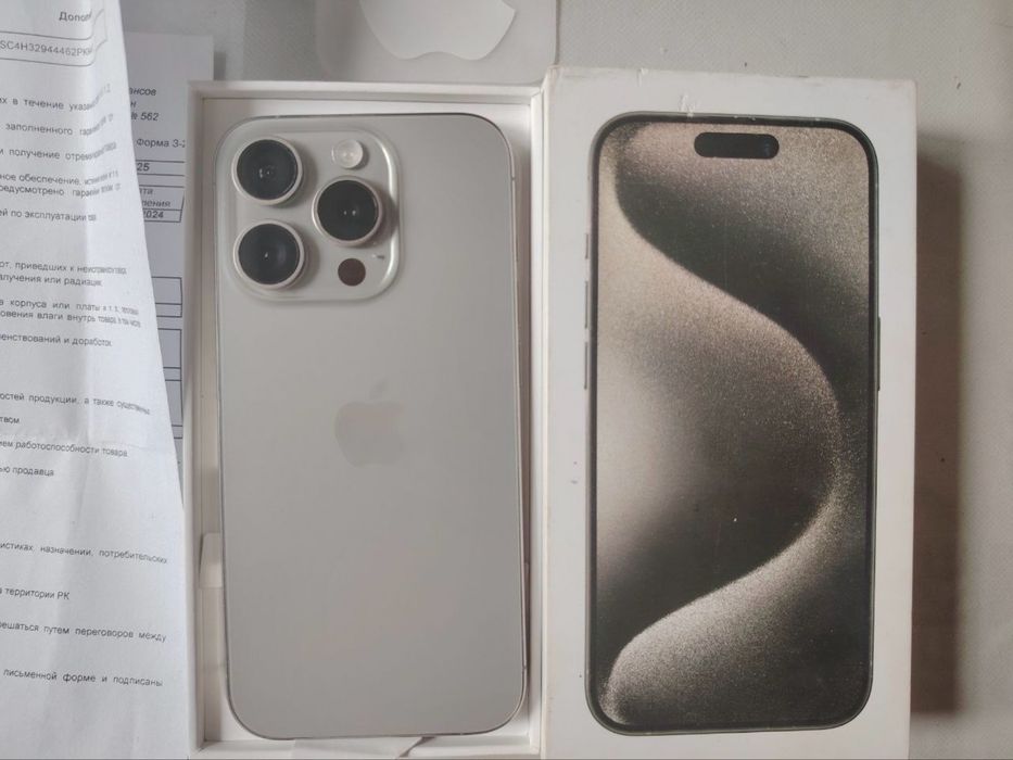 iPhone 15 PRO 128gb ВСЕ РОДНОЕ