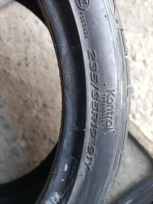 Летни гуми -19цола -235/35-1бр.-120лв."HANKOOK"