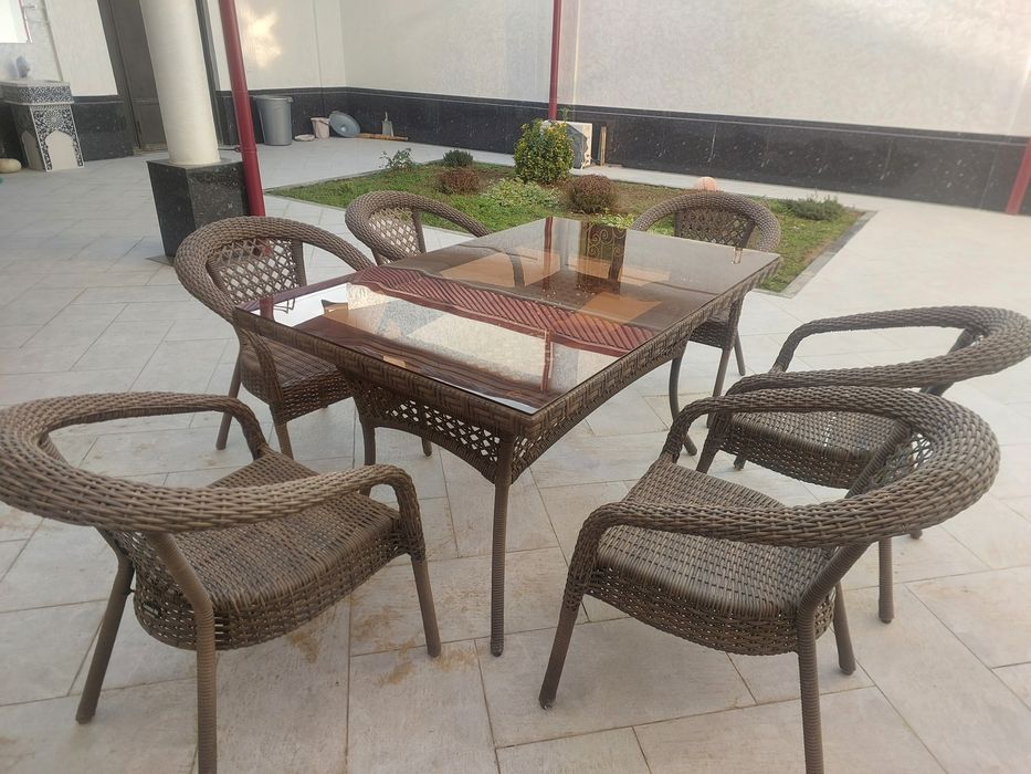 Стол стул летний