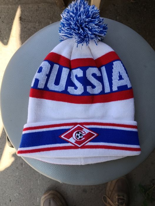 Футбольная шапочка зимняя Спартак