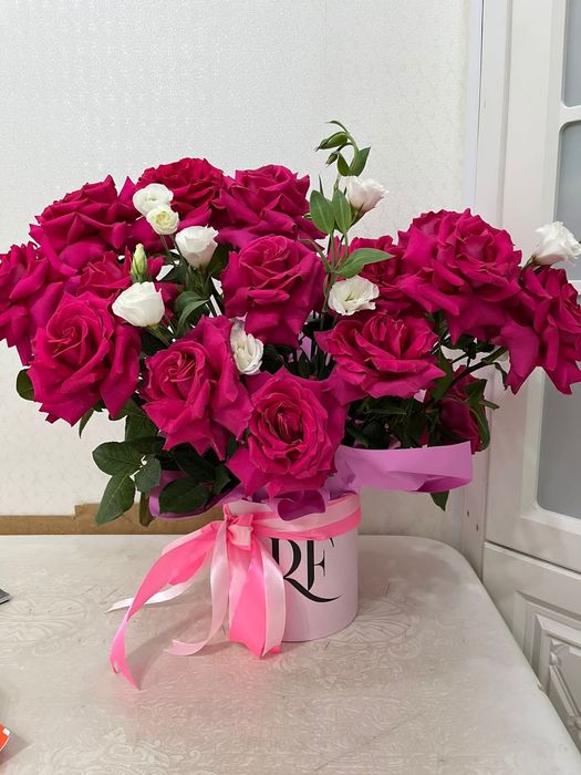 Живые цветы 5000тг