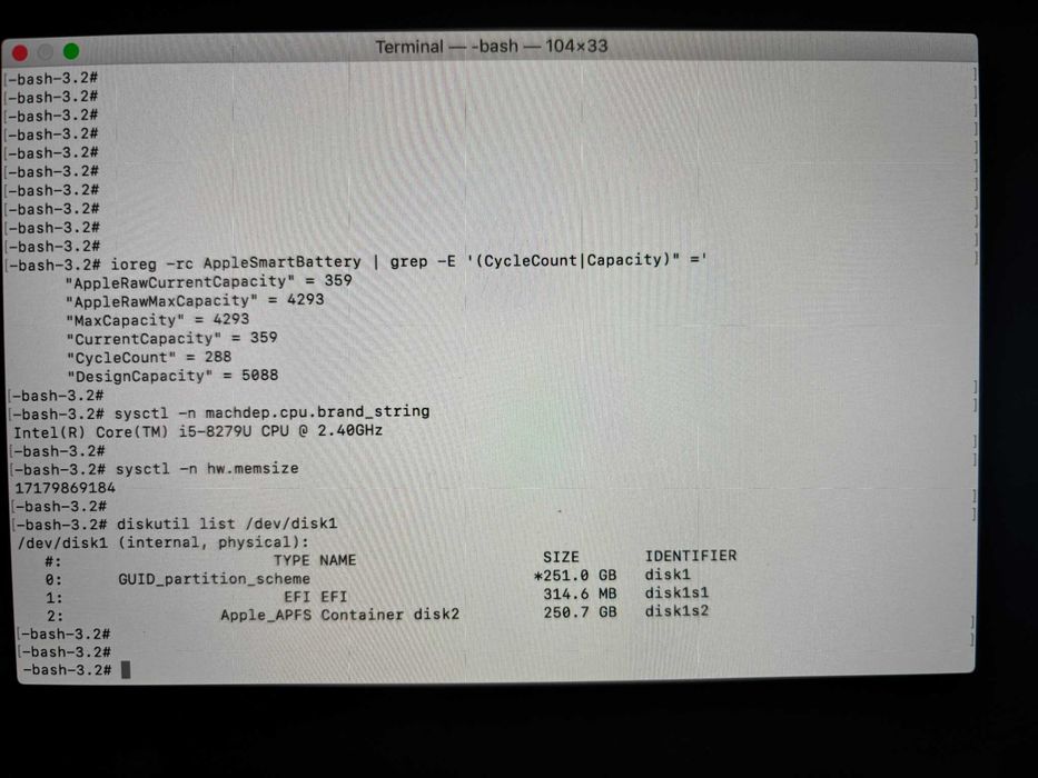 Apple MacBook Pro 13", 16 GB RAM, 256 GB SSD, Touch Bar