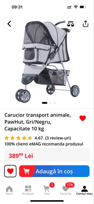 Carucior animale