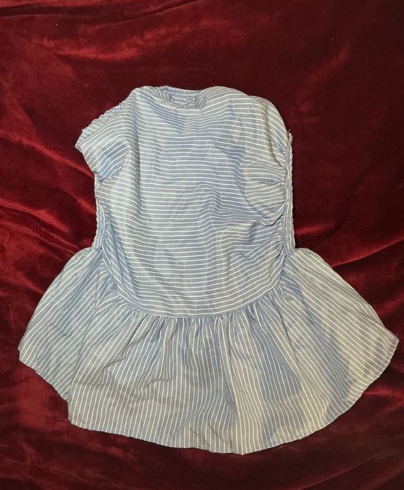 top shein in dungi albasru baby blue