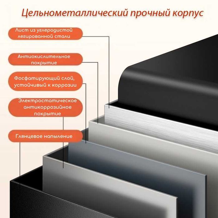 Сейф мебельный DELI "ET591"