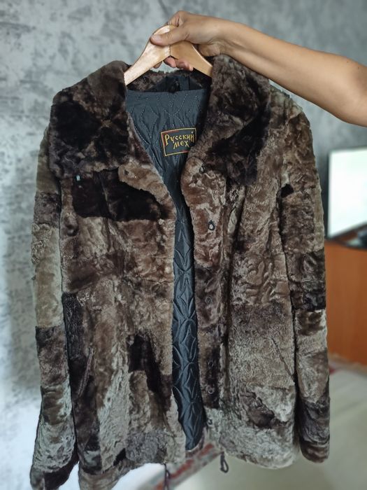 Шуба натуральный мутон шубка полушубок
