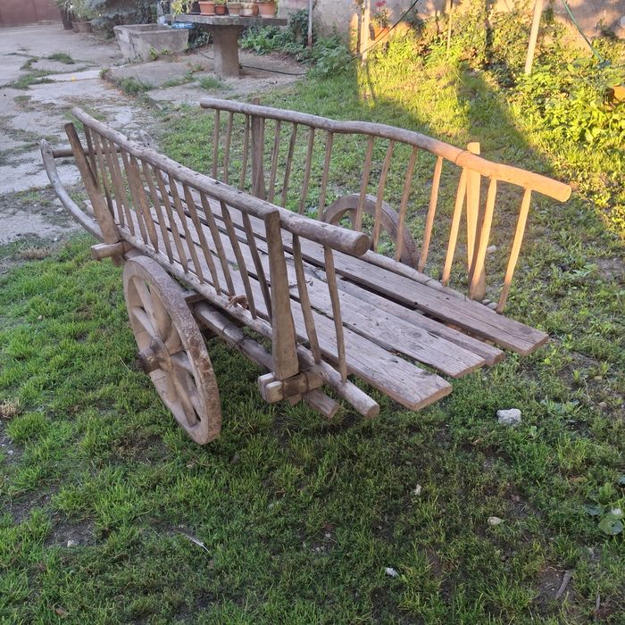 Caruta cu 2 roti.  Teleaga