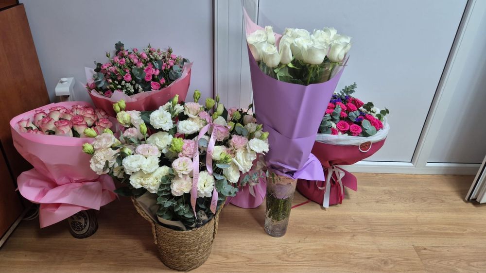 Продам цветы свежие сегодня получила